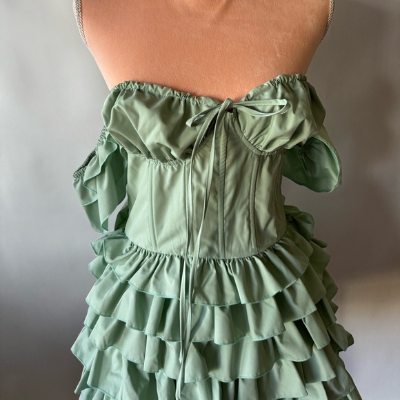 Dolls Kill Sugar Thrillz Exchanging Love Letters Mini Dress - Picture 11 of 11